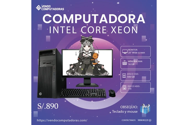 $890 : COMPUTADORA Y VELOCIDAD image 4
