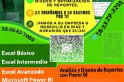 CURSOS de EXCEL  a domicilio en Mexico DF