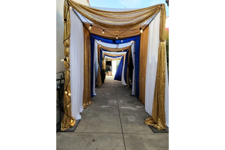 Carpas con draping mesas silla image 7