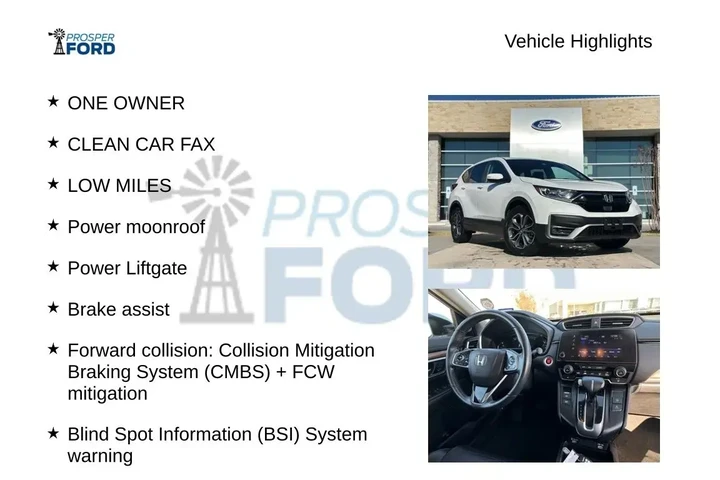 $27495 : Honda CR-V 2022 EX-L 4dr SUV image 3