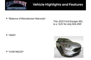$24450 : Ford Escape 2022 AWD SEL 4dr thumbnail