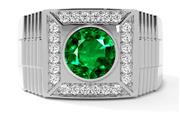 Sale on Emerald Mens Rings en Jersey City