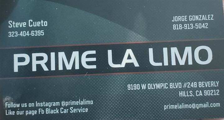 Prime LA Limo , LLC image 4