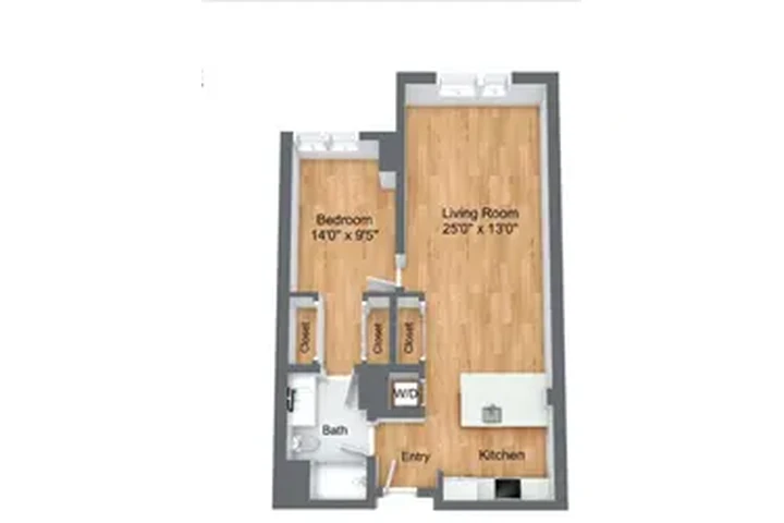 $3240 : Rental property with 1 bedro image 10