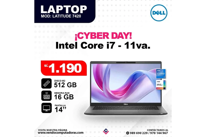 Laptop  Intel Core i7 - 11va. image 5
