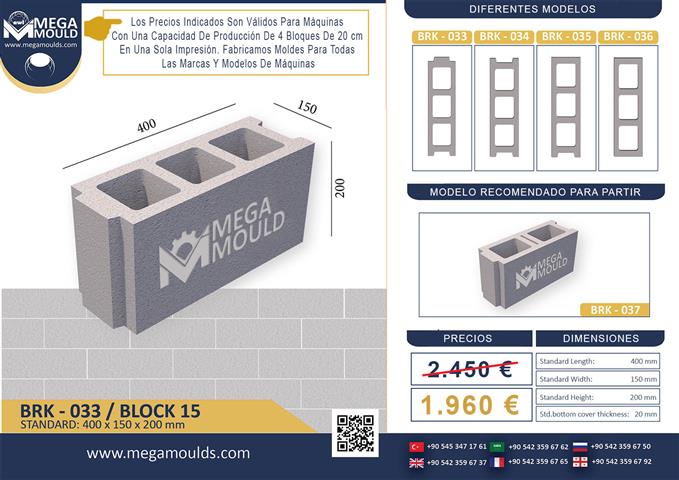 $2320 : MOLDE PARA BOVEDILLAS image 3