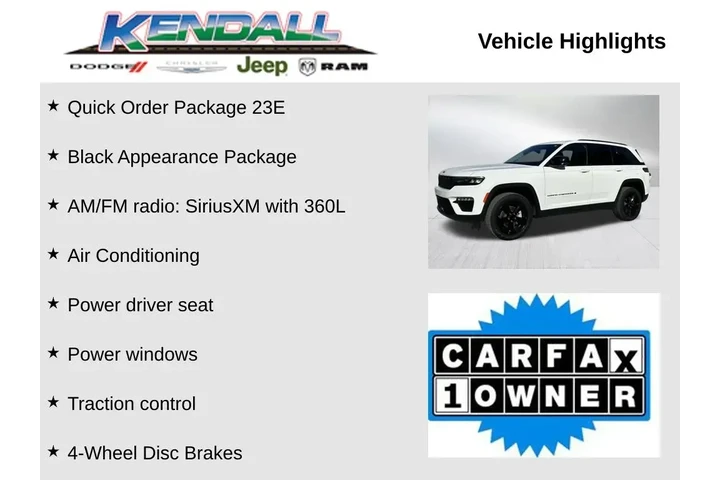 $36896 : Jeep Grand Cherokee 2024 4x2 image 4