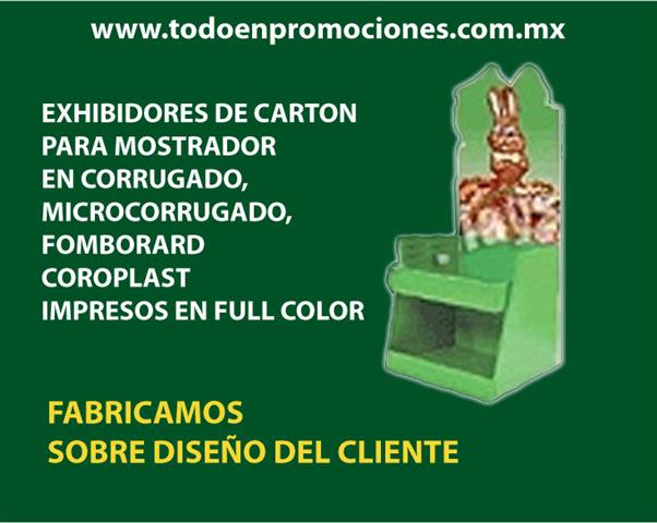 $1 : EXHIBIDORES DE CARTON image 3