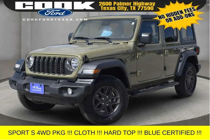 $39483 : Jeep Wrangler 2025 4x4 Sport image 1