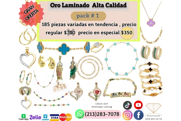 $1 : joyería fina ALTA CALIDAD image 1