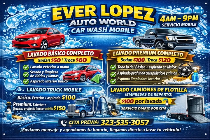 CAR WASH MOBILE LOS ÁNGELES image 1
