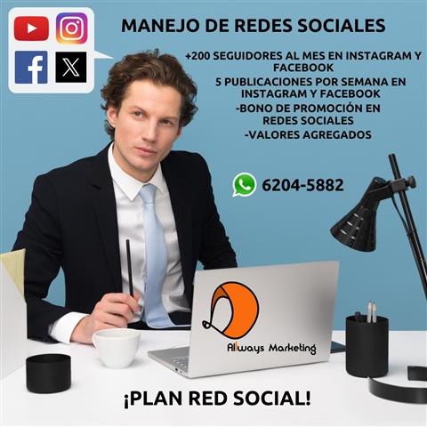 MANEJO DE REDES SOCIALES image 1