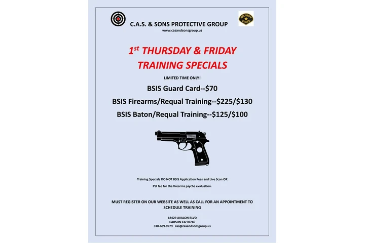 Security Guard Classes image 3