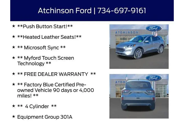 $19000 : Ford Escape 2022 AWD SEL 4dr image 8