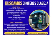 🚚BUSCAMOS CHOFERES CLASE:A en Los Angeles
