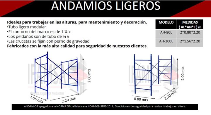 Andamiaje Ligero Venta image 1