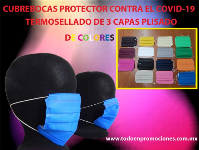 TAPABOCAS PERSONALIZADOS COLOR image 1