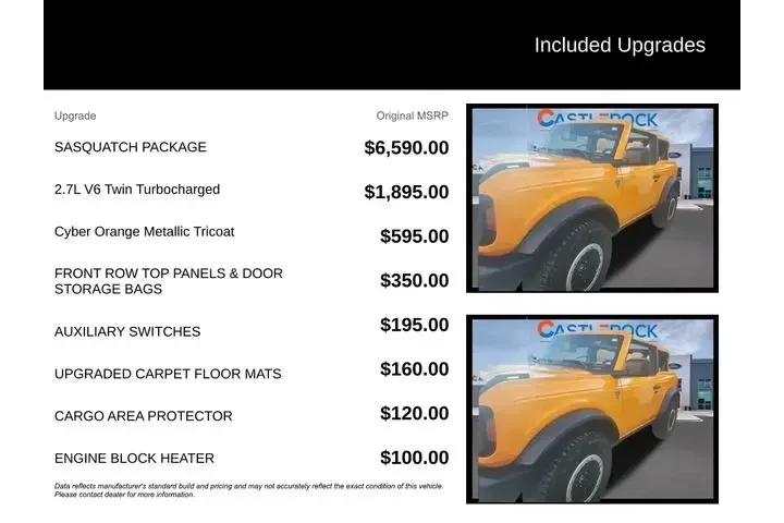 $37098 : Ford Bronco 2022 4x4 Base Ad image 5