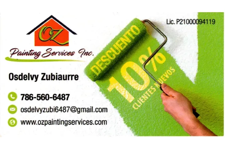 PINTOR EXCELENTE (786)560–6487 image 1