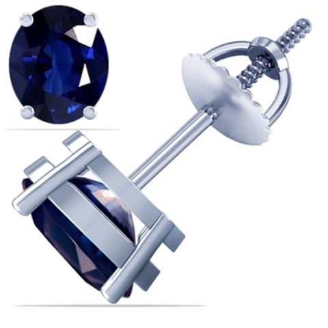 $1511 : Purchase Sapphire Stud Earring image 1