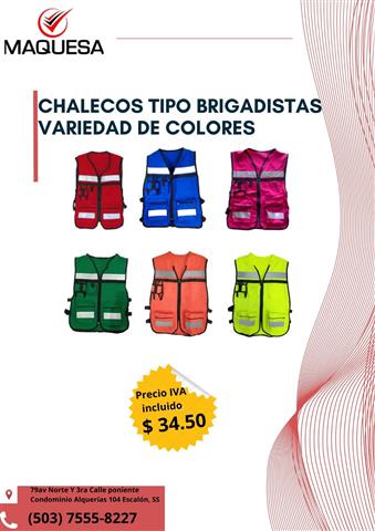 $35 : Chalecos tipo Brigadista image 2