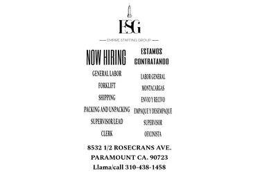 Empleo! Jobs! Aplica! Apply! en Orange County