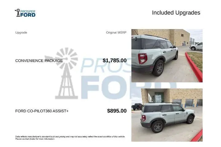 $23998 : Ford Bronco Sport 2023 AWD B image 3