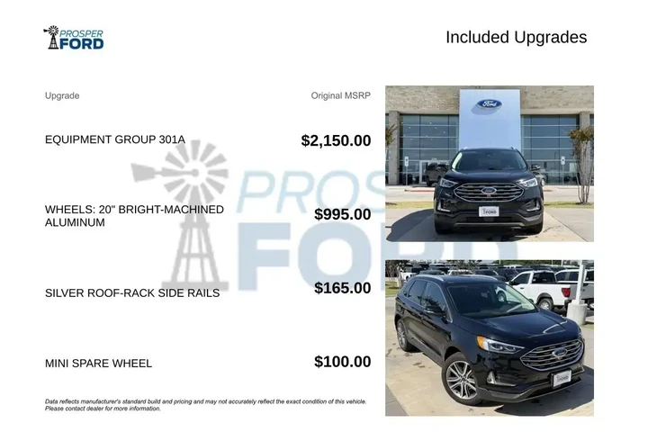 $32799 : Ford Edge 2024 AWD Titanium image 2