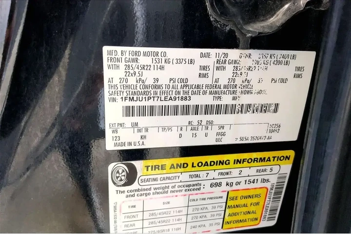 $34591 : Ford Expedition 2020 4x4 Kin image 8