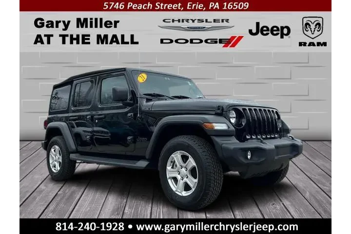 $30927 : Jeep Wrangler Unlimited 2021 image 1