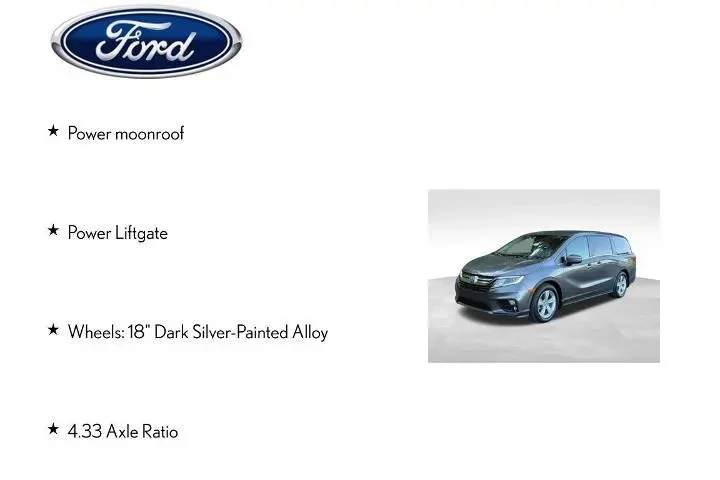 $16571 : Honda Odyssey 2019 EX-L 4dr image 6