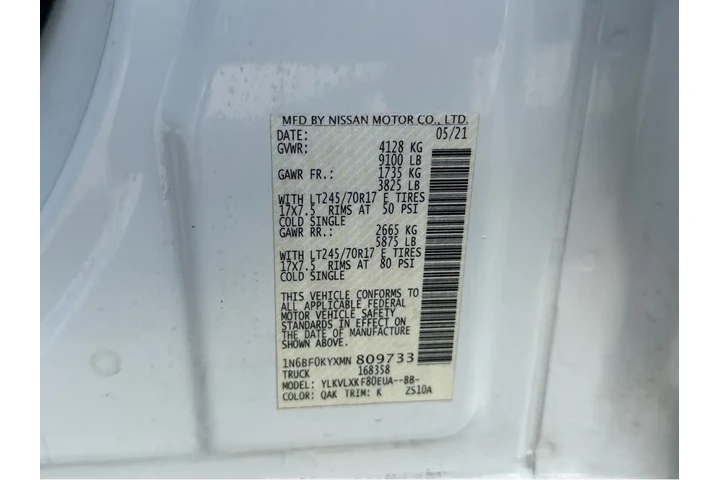 $27777 : 2021 NV Cargo SV image 1