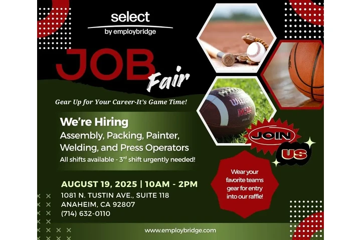 JOB FAIR in Anaheim image 1