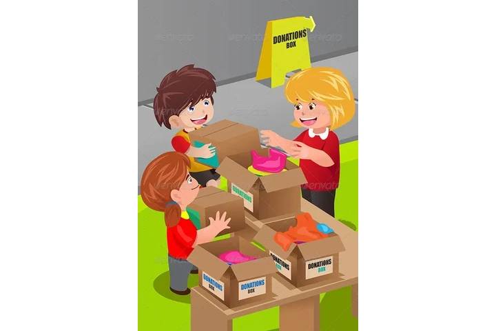 $1 : We accept donations of clothes image 4