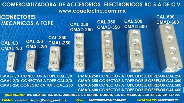 CONECTOR A TOPE image 1