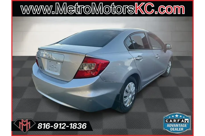 $12989 : 2012 Civic Sdn 4dr Auto LX image 5