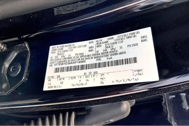 $23901 : Ford F-150 2019 4x4 XL 4dr S image 8