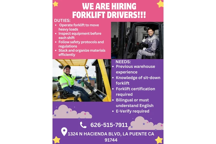 OPERADOR DE FORKLIFT image 1