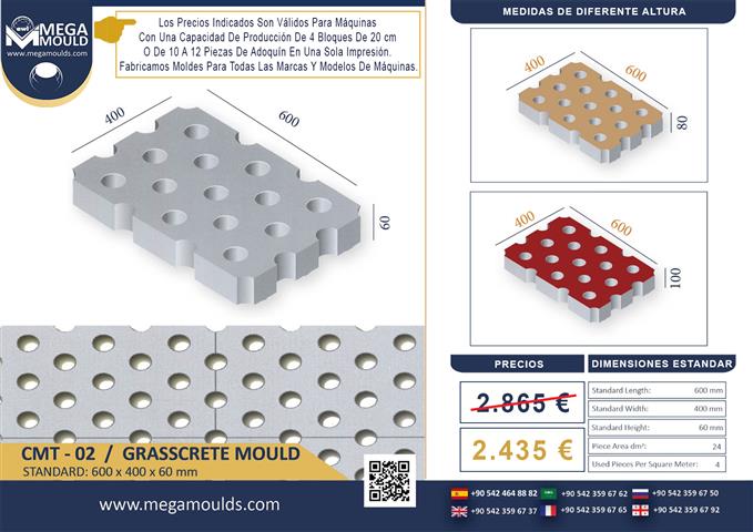 $2880 : MOLDE PARA ADOPASTO image 1