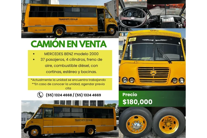 $180000 : Se vende camión MERCEDES BENZ image 1