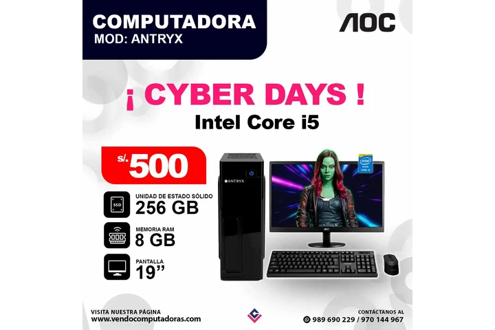 PC Antryx Intel core i5 image 1