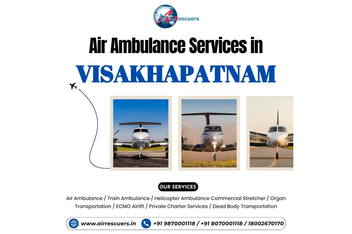 Visakhapatnam Air Ambulance image 1