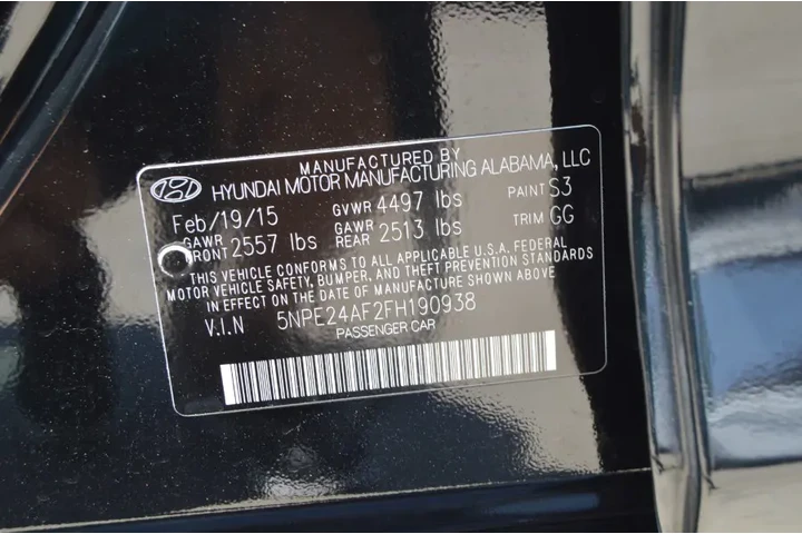 $9995 : Used 2015 Sonata 4dr Sdn 2.4L image 10