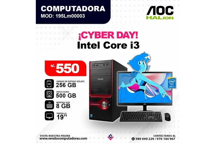 Computadora Intel Core i3 image 3