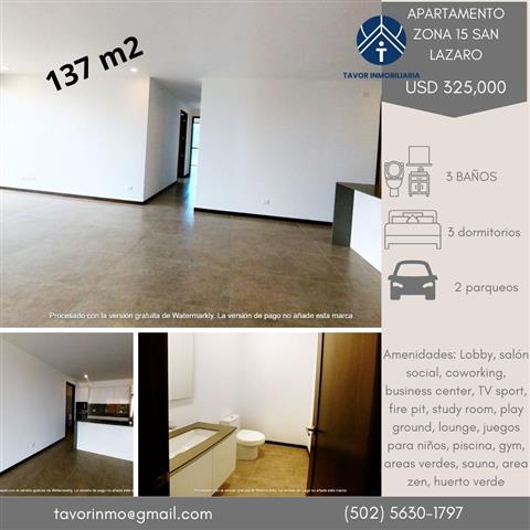 $325000 : Apartamento zona 15 San Lazaro image 9