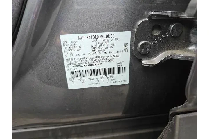 $38085 : Ford Explorer 2024 ST-Line 4 image 3