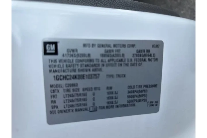 2008 Silverado 2500HD LT1 image 4