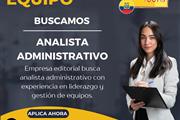 Analista Administrativo en Quito