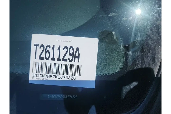 $10991 : Nissan Versa 2019 S 4dr Seda image 5