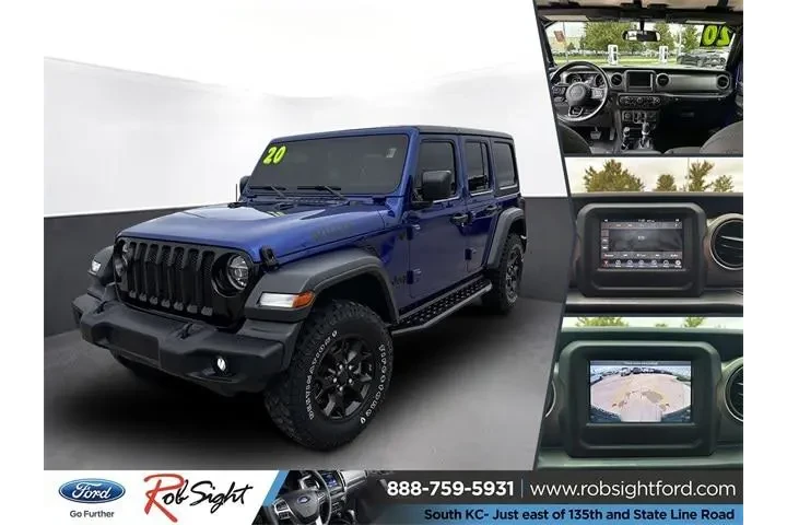 $30000 : Jeep Wrangler Unlimited 2020 image 1